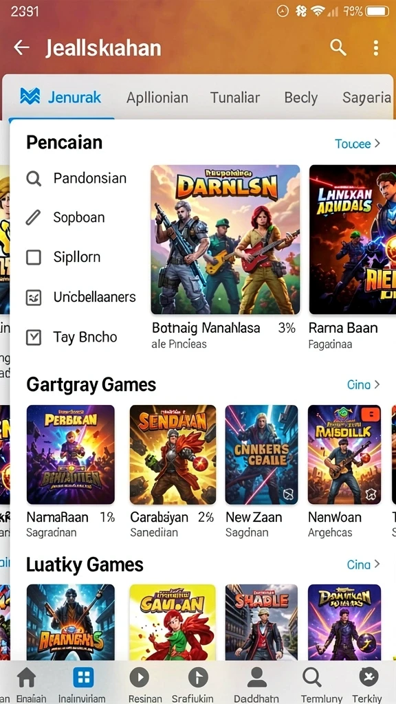 Screenshot qqstar nomor 2
